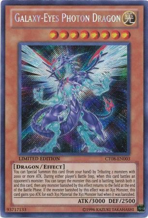 Galaxy-Eyes Photon Dragon - CT08-EN003 - Secret Rare available at 401 Games Canada