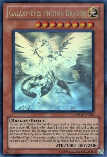 Galaxy-Eyes Photon Dragon - PHSW-EN011 - Ghost Rare - Unlimited available at 401 Games Canada