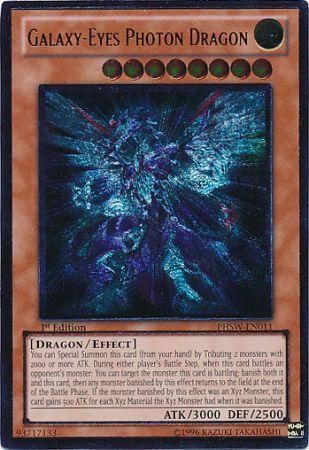 Galaxy-Eyes Photon Dragon - PHSW-EN011 - Ultimate Rare - 1st Edition available at 401 Games Canada