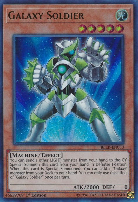 Galaxy Soldier - BLLR-EN053 - Ultra Rare - 1st Edition available at 401 Games Canada