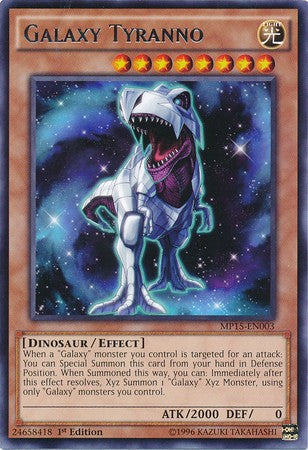 Galaxy Tyranno - MP15-EN003 - Rare - 1st Edition available at 401 Games Canada