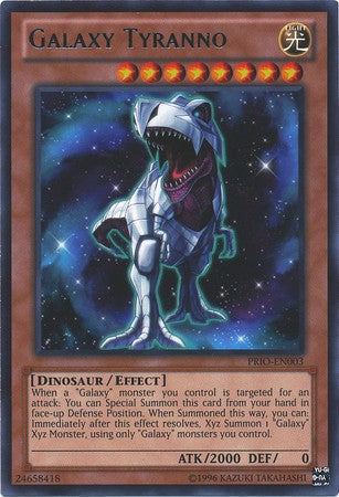 Galaxy Tyranno - PRIO-EN003 - Rare - Unlimited available at 401 Games Canada