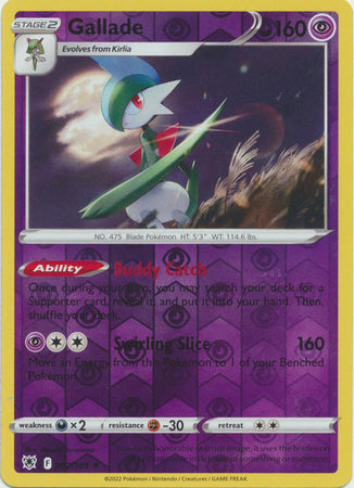 Gallade - 062/189 - Holo Rare - Reverse Holo available at 401 Games Canada