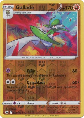 Gallade - 081/198 - Rare - Reverse Holo available at 401 Games Canada