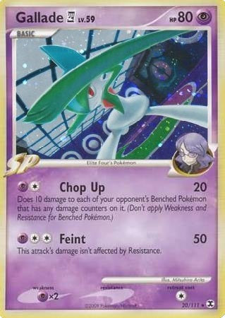 Gallade 4 - 20/111 - Holo Rare - Theme Deck Exclusive available at 401 Games Canada