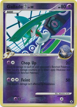 Gallade 4 - 20/111 - Rare - Reverse Holo available at 401 Games Canada