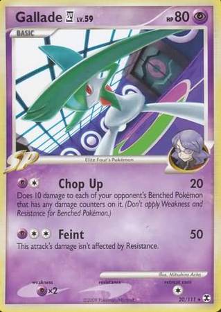 Gallade 4 - 20/111 - Rare available at 401 Games Canada