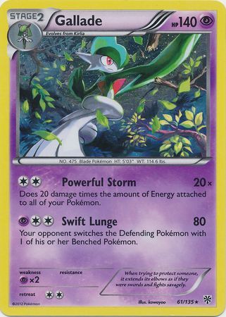 Gallade - 61/135 - Alternate Holo - Promo available at 401 Games Canada