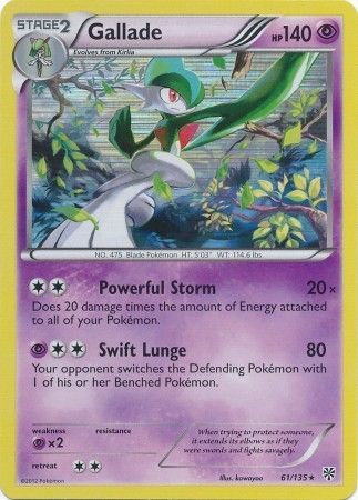 Gallade - 61/135 - Holo Rare available at 401 Games Canada