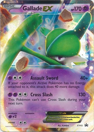Gallade EX - XY45 - Ultra Rare Promo available at 401 Games Canada