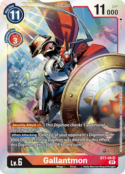 Gallantmon - ST7-09 - Super Rare available at 401 Games Canada