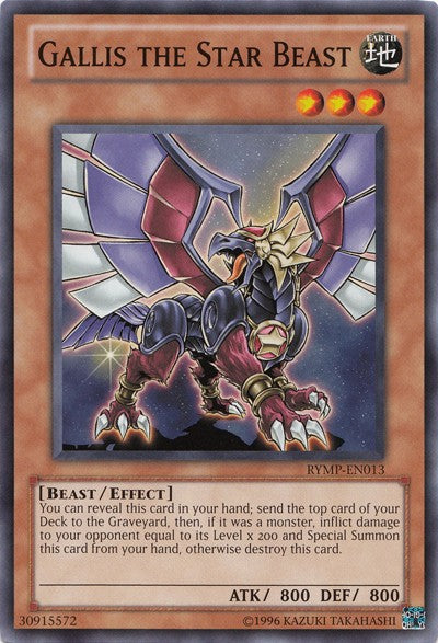 Gallis the Star Beast - RYMP-EN013 - Common - Unlimited available at 401 Games Canada