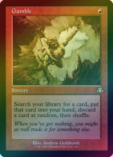 gamble mtg card 401 Games Canada - Gamble