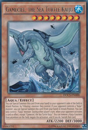 Gameciel, the Sea Turtle Kaiju - DOCS-EN088 - Rare - Unlimited available at 401 Games Canada