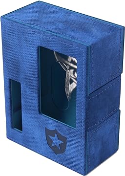 Gamegenic - Deck Box: Arkham Horror Investigator Guardian (Blue) (Pre-Order) available at 401 Games Canada