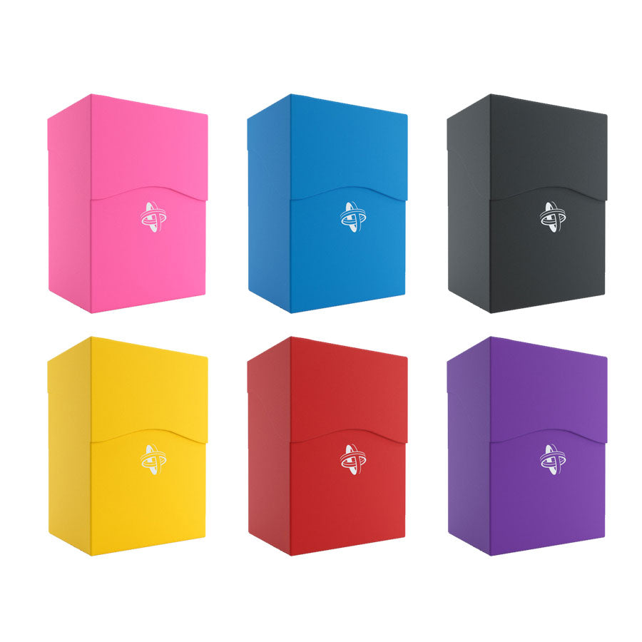 Gamegenic Side Holder 80+ Card Deck Storage Box - Standard Size With Divider