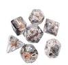 Gamegenic - RPG Dice Set - 7 Piece Set - Embraced Series: Shield & Weapons available at 401 Games Canada