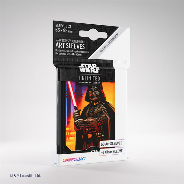 Gamegenic - Star Wars: Unlimited: Art Sleeves: Darth Vader (Pre-Order) available at 401 Games Canada