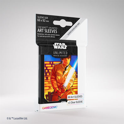 Gamegenic - Star Wars: Unlimited: Art Sleeves: Luke Skywalker (Pre-Order) available at 401 Games Canada