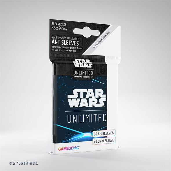 Gamegenic - Star Wars: Unlimited: Art Sleeves: Space Blue (Pre-Order) available at 401 Games Canada