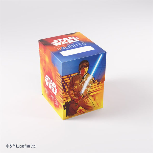 Gamegenic - Star Wars: Unlimited: Soft Crate: Luke / Vader (Pre-Order) available at 401 Games Canada