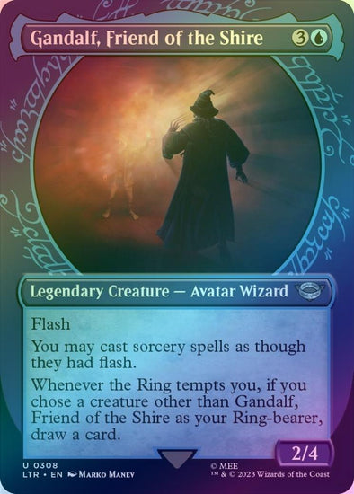 401 Games Canada - Gandalf, Friend of the Shire - Ring Showcase (Foil) (LTR) 401 Games Canada - Gandalf, Friend of the Shire - Ring Showcase (Foil) (LTR)