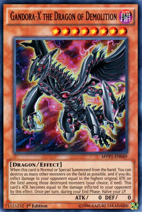 Gandora-X the Dragon of Demolition - MVP1-EN049 - Ultra Rare - 1st Edition available at 401 Games Canada