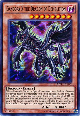 Gandora-X the Dragon of Demolition - MVP1-ENG49 - Gold Rare - Unlimited available at 401 Games Canada