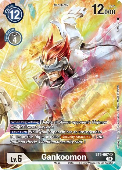 Gankoomon (Alternate Art) - BT6-067 - Super Rare available at 401 Games Canada