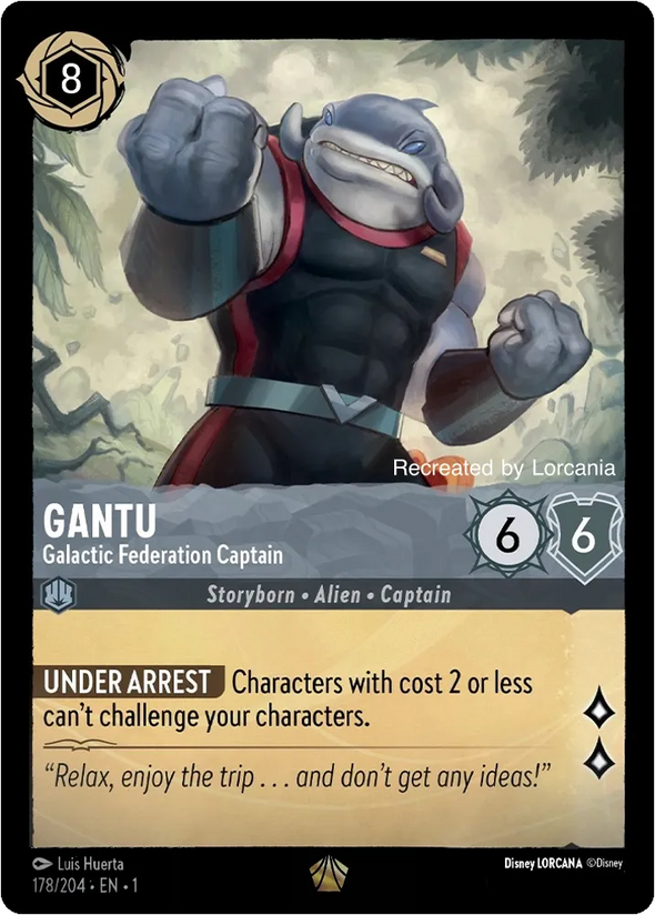 Gantu (Galactic Federation Captain) - 178/204 - Legendary available at 401 Games Canada