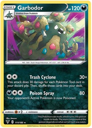 Garbodor - 111/185 - Rare available at 401 Games Canada