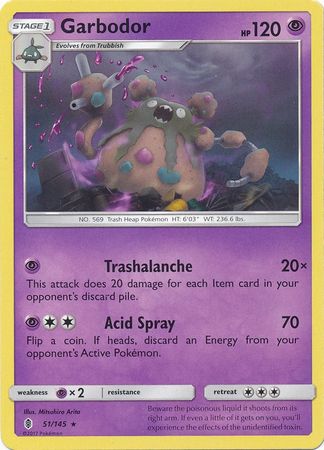 Garbodor - 51/145 - Rare available at 401 Games Canada