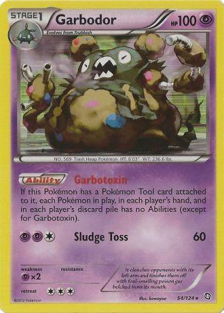 Garbodor - 54/124 - Holo Rare available at 401 Games Canada