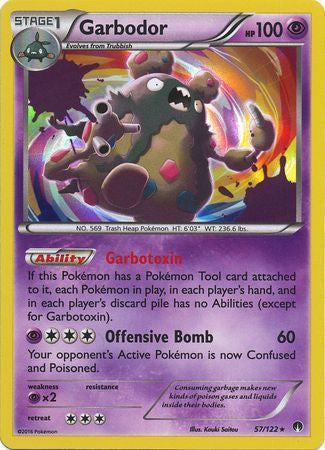 Garbodor - 57/122 - Holo Rare available at 401 Games Canada