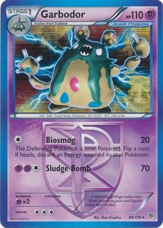 Garbodor - 66/135 - Holo Rare available at 401 Games Canada