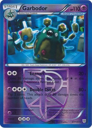 Garbodor - 67/135 - Rare - Reverse Holo available at 401 Games Canada