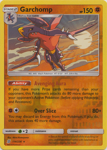 Garchomp - 114/236 - Holo Rare - Reverse Holo available at 401 Games Canada