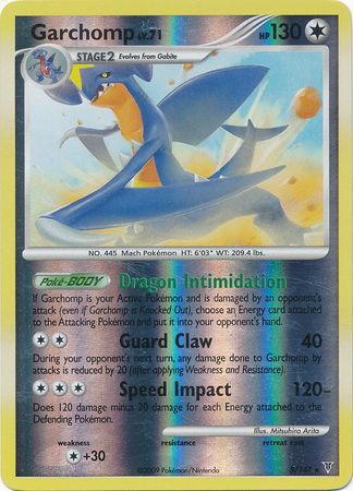 Garchomp - 5/147 - Holo Rare - Reverse Holo available at 401 Games Canada