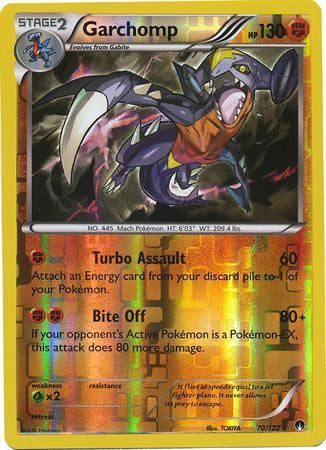 Garchomp - 70/122 - Holo Rare - Reverse Holo available at 401 Games Canada