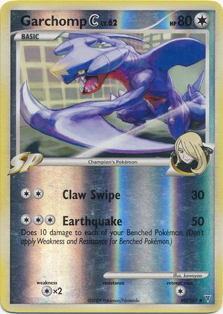 Garchomp C - 60/147 - Uncommon - Reverse Holo available at 401 Games Canada