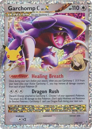 Garchomp C LV.X - 145/147 - Ultra Rare (Classic Collection) available at 401 Games Canada