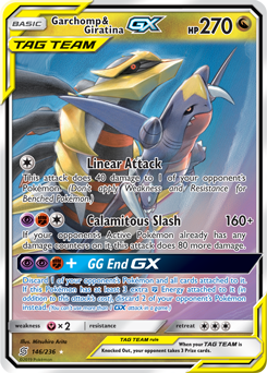 Garchomp & Giratina GX - 146/236 - Ultra Rare available at 401 Games Canada