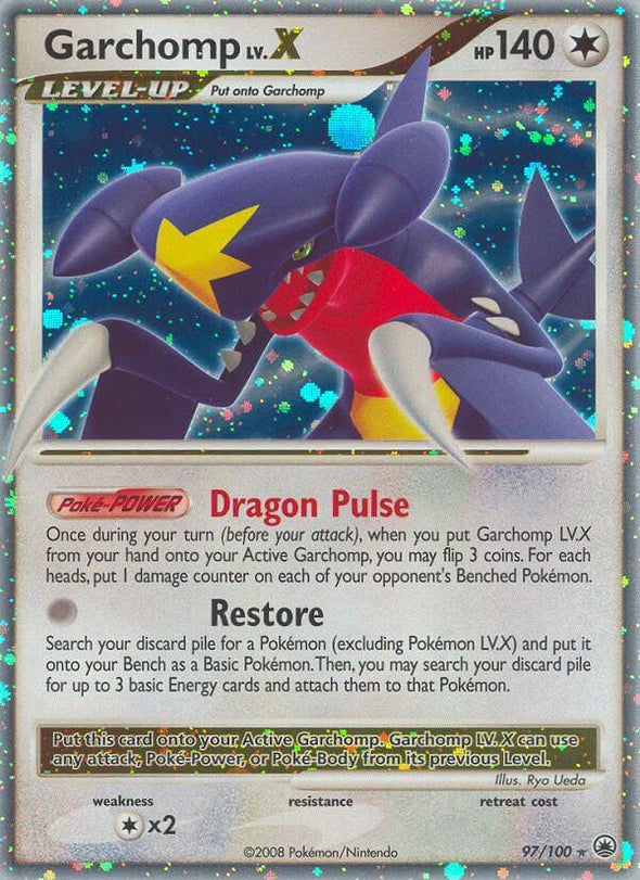 Garchomp LV.X - 97/100 - Ultra Rare available at 401 Games Canada