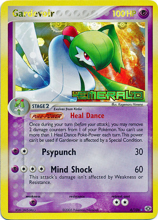 Gardevoir - 4/106 - Holo Rare - Reverse Holo available at 401 Games Canada