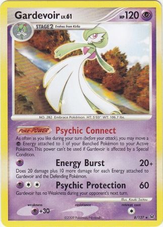 Gardevoir - 8/127 - Rare - Theme Deck Exclusive available at 401 Games Canada