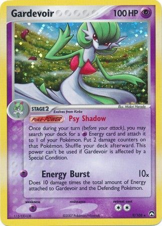 Gardevoir - 9/108 - Holo Rare available at 401 Games Canada