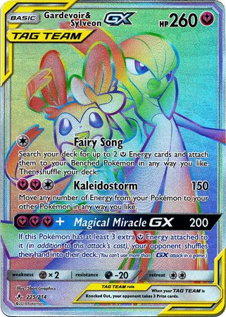 Gardevoir & Sylveon GX - 225/214 - Hyper Rare available at 401 Games Canada