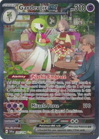 Pokemon Gardevoir EX Special Illustration Rare 245/198 NM