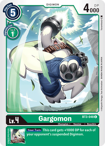 Gargomon - BT3-048 - Common available at 401 Games Canada