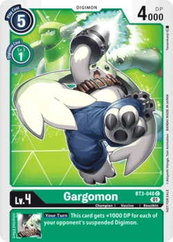 Gargomon (Winner Pack Alternate Art) - BT3-048 - Common available at 401 Games Canada